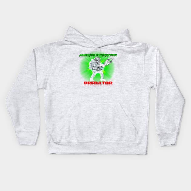 Ambush Predator Kids Hoodie by Ale_jediknigth